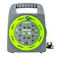 15m Cable Reel 4 Socket Extension Lead Heavy Duty (Thermal Cutout)